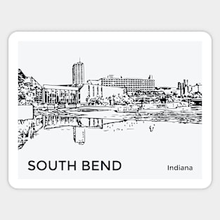 South Bend Indiana Sticker